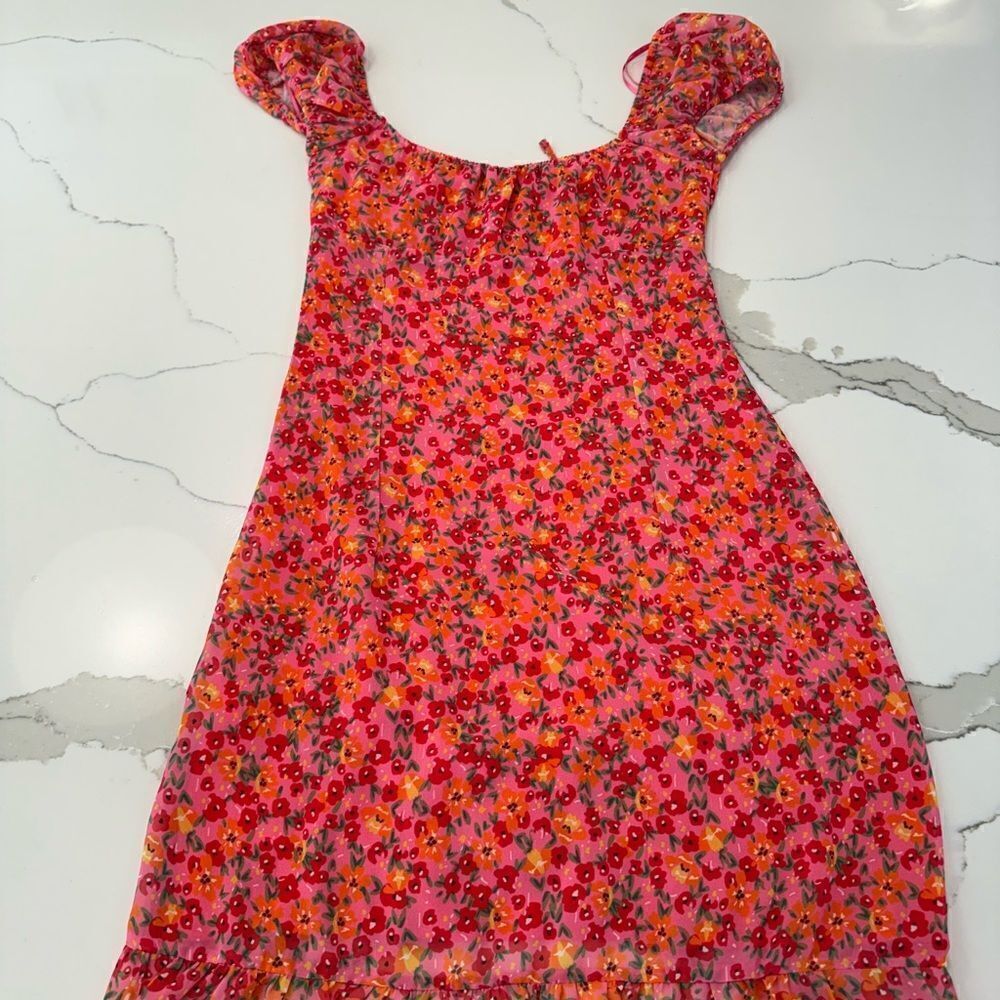 Bershka floral dress